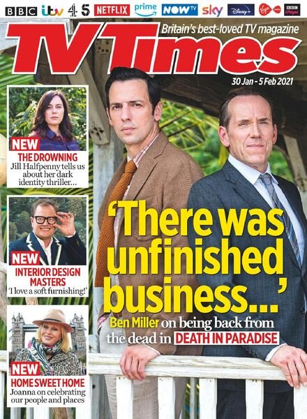 TV Times – 30 January 2021 Cover