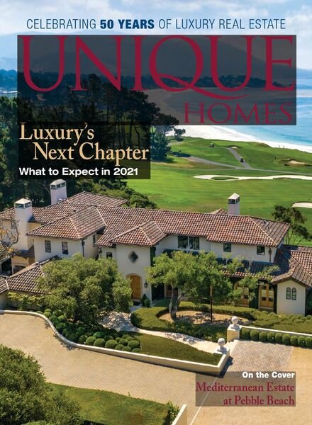 Unique Homes – Winter 2021 Cover