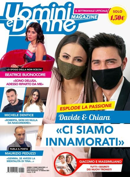 Uomini e Donne magazine – 12 febbraio 2021 Cover