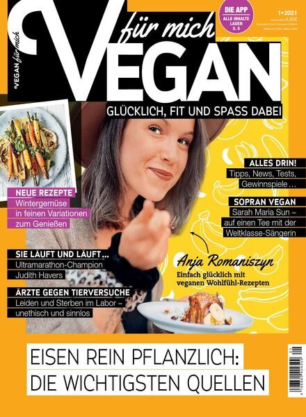 VEGAN fur mich – Januar 2021 Cover