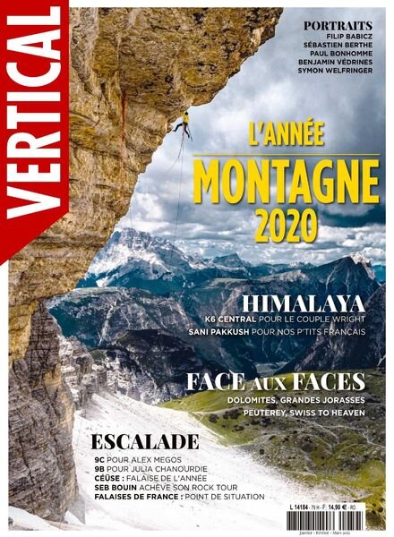 Vertical Magazine – Janvier-Mars 2021 Cover