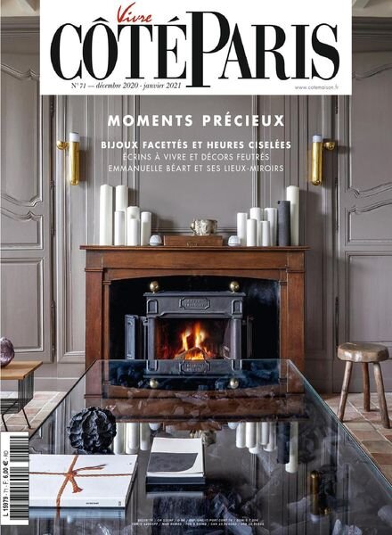Vivre Cote Paris – decembre 2020 Cover
