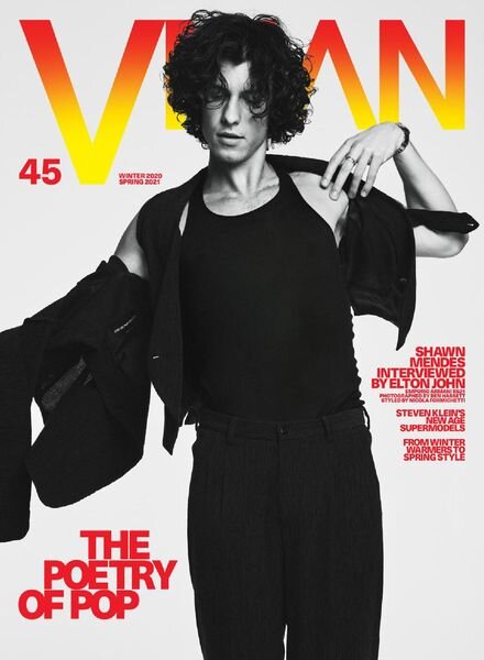 VMan – Winter-Spring 2021 Cover
