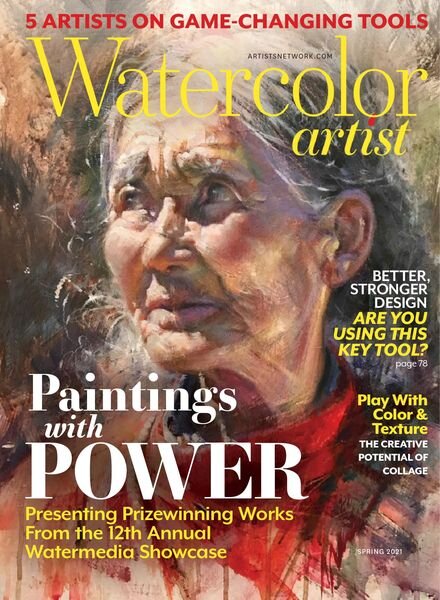 Watercolor Artist – March 2021 Cover