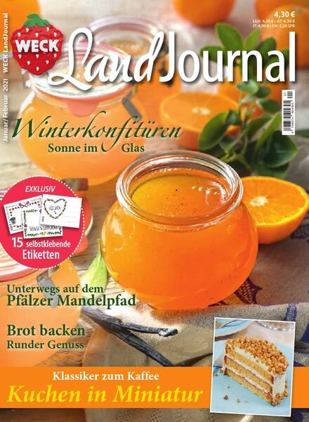 Weck LandJournal – Januar-Februar 2021 Cover