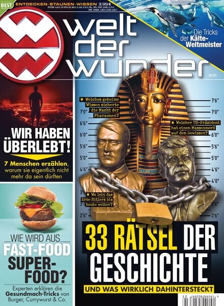 welt der wunder – 05 Februar 2021 Cover