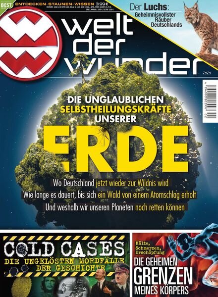 welt der wunder – 08 Januar 2021 Cover