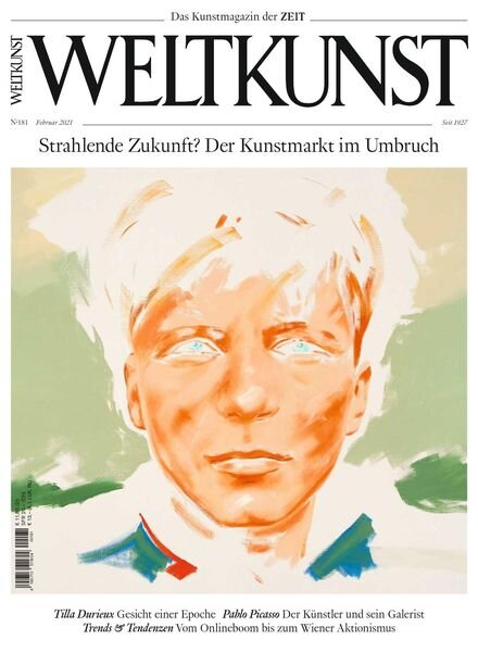Weltkunst – Februar 2021 Cover