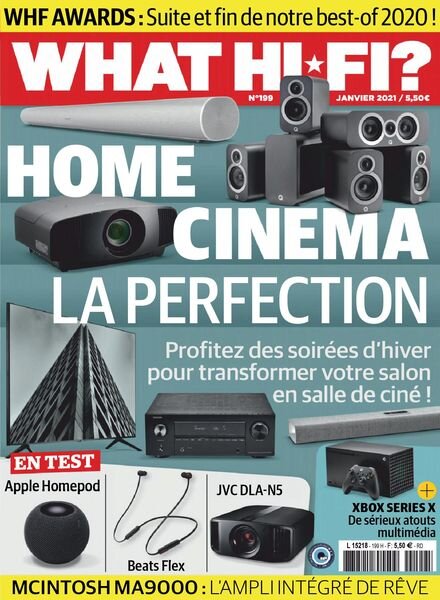 What Hifi France – janvier 2021 Cover