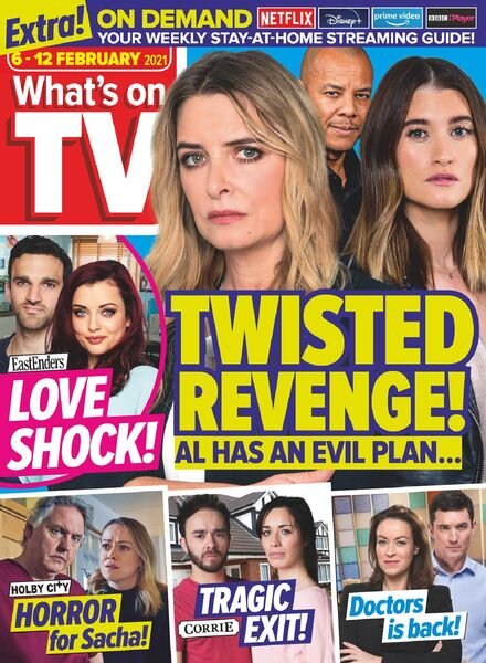 What’s on TV – 06 February 2021 Cover