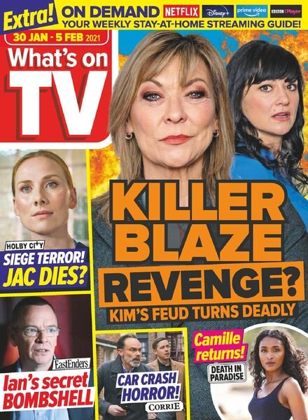 What’s on TV – 30 January 2021 Cover