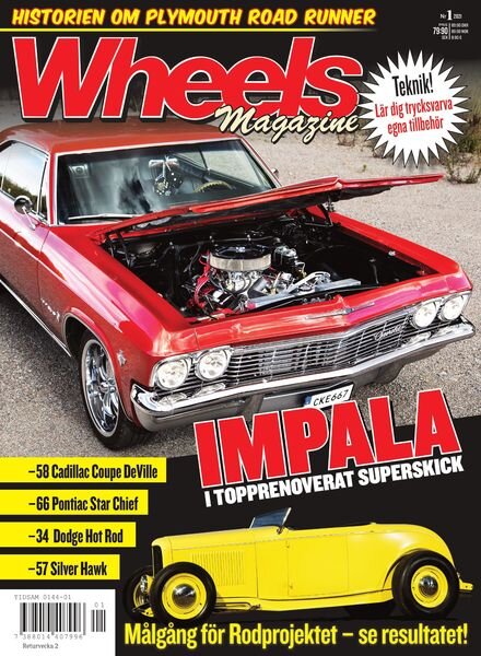 Wheels Magazine – 29 december 2020 Cover