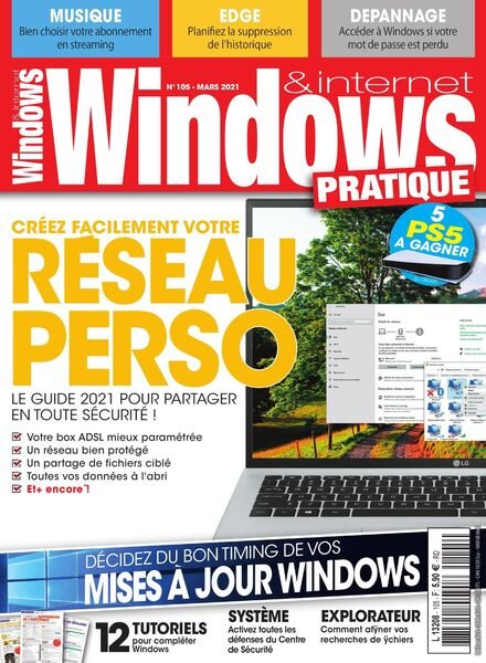 Windows & Internet Pratique – Mars 2021 Cover