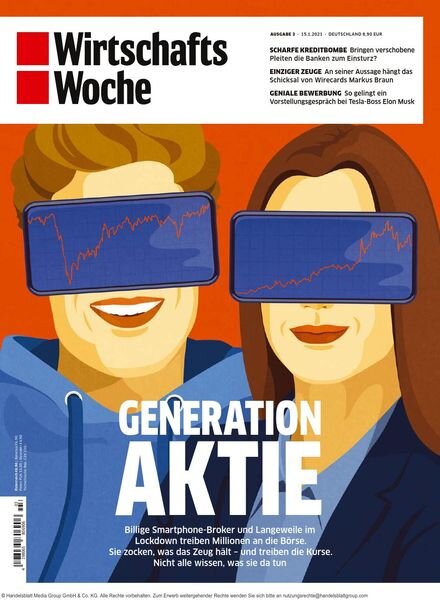 Wirtschaftswoche – 15 Januar 2021 Cover