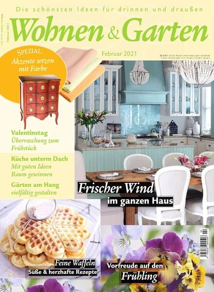 Wohnen & Garten – Februar 2021 Cover