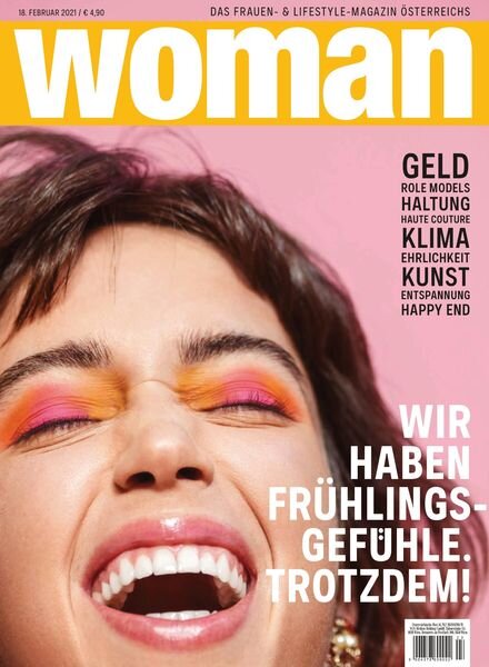 WOMAN – 18 Februar 2021 Cover