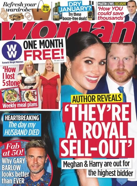 Woman UK – 25 January 2021 Cover