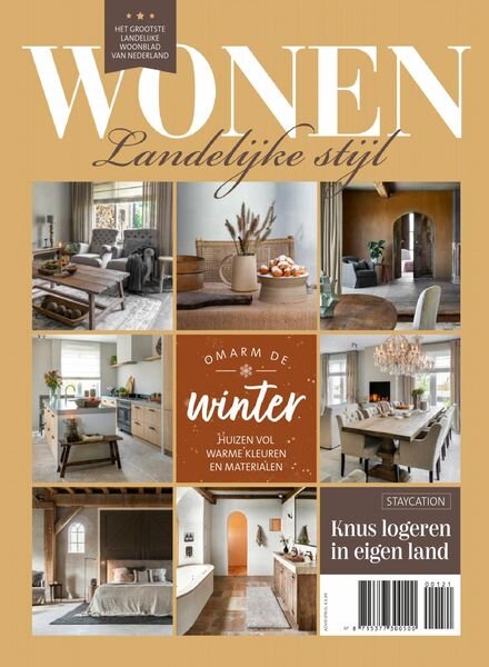 Wonen Landelijke Stijl – januari 2021 Cover