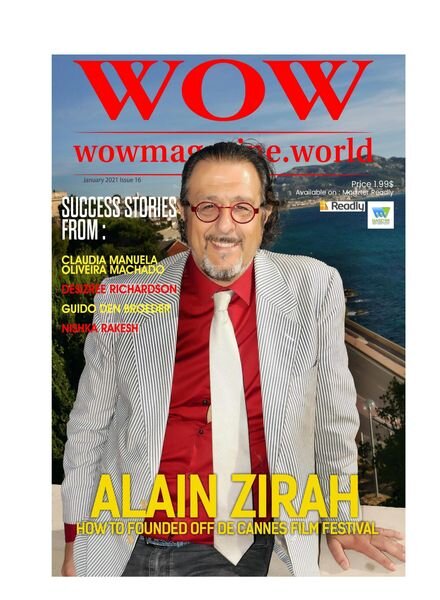 Wow Magazine – 21 January 2021 Cover