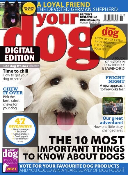 Your Dog – October 2020 Cover