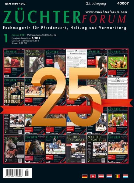 Zuchterforum – Januar 2021 Cover