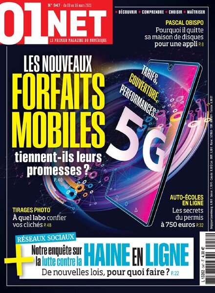 01net – 03 mars 2021 Cover