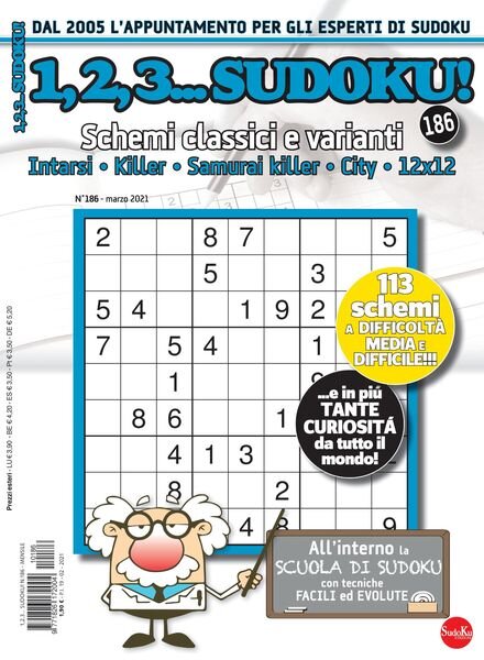 123 Sudoku – marzo 2021 Cover