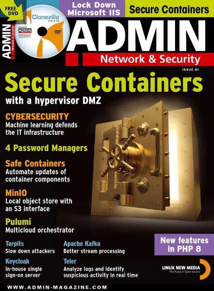 Admin Network & Security – Issue 61 – January-February 2021 Cover