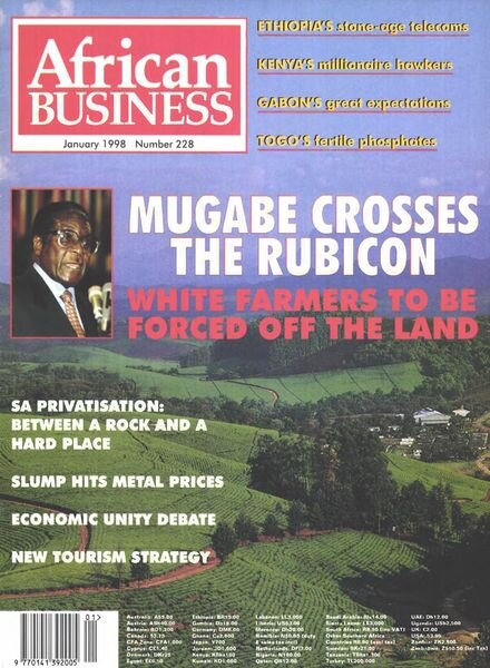 African Business English Edition – January 1998 Cover