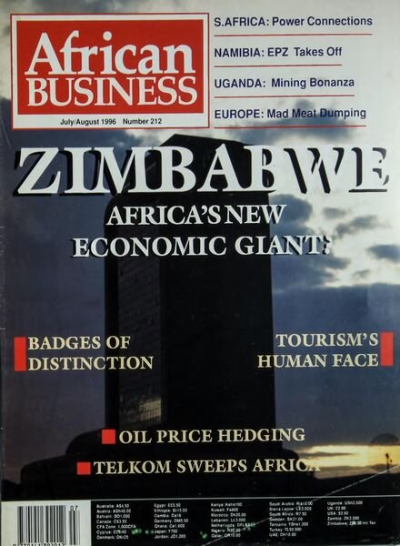 African Business English Edition – July-August 1996 Cover