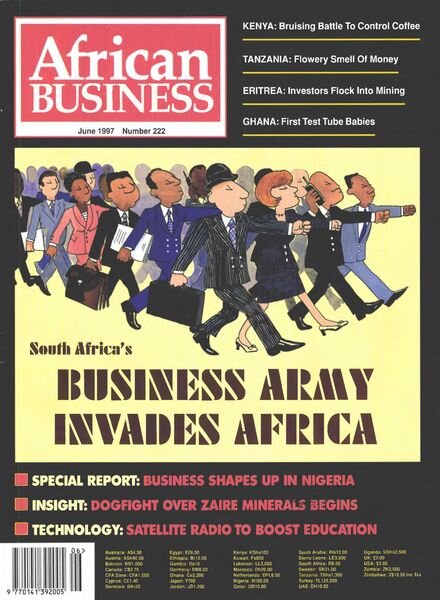 African Business English Edition – June 1997 Cover