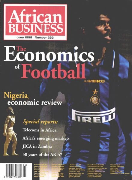 African Business English Edition – June 1998 Cover