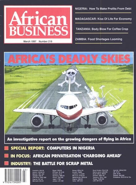 African Business English Edition – March 1997 Cover