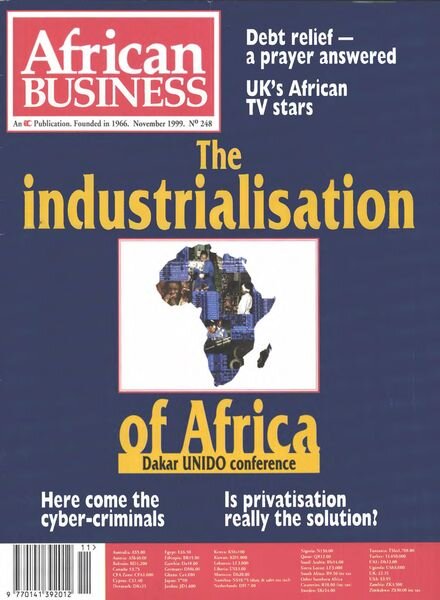 African Business English Edition – November 1999 Cover