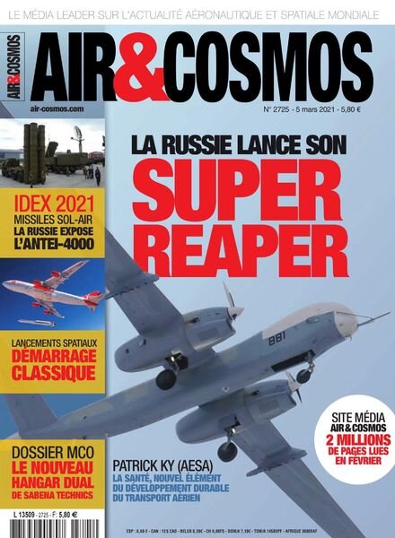 Air & Cosmos – 5 Mars 2021 Cover