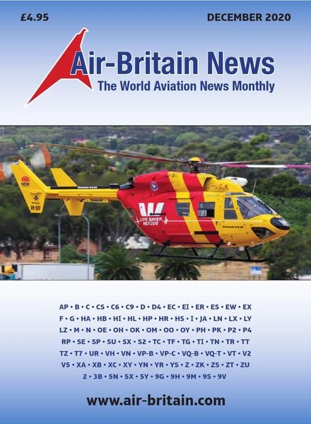 Air-Britain News – December 2020 Cover