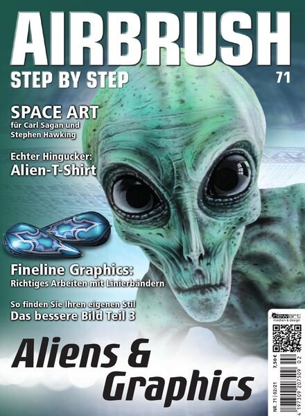 Airbrush Step by Step German Edition – Februar 2021 Cover