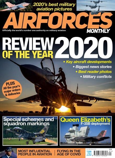 AirForces Monthly – Issue 394 – January 2021 Cover