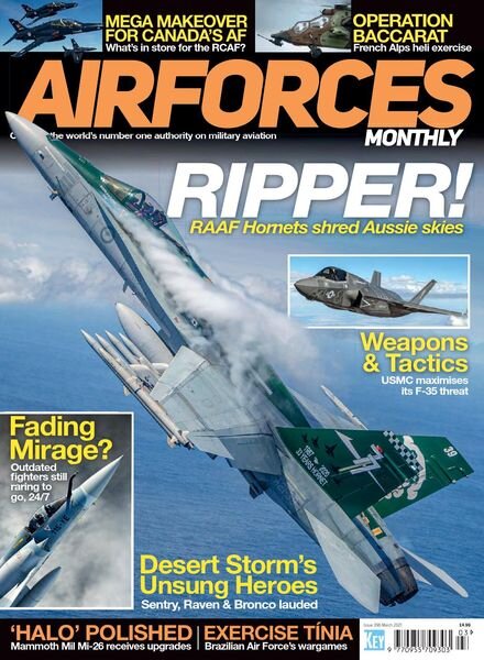 AirForces Monthly – Issue 396 – March 2021 Cover