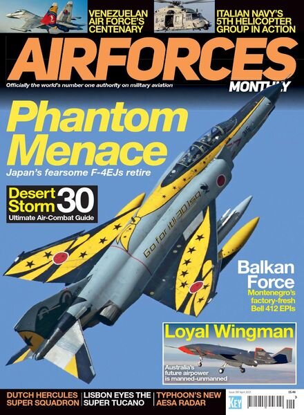 AirForces Monthly – Issue 397 – April 2021 Cover
