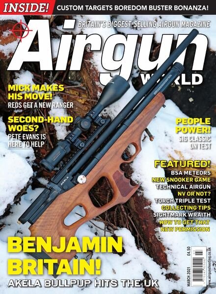 Airgun World – March 2021 Cover