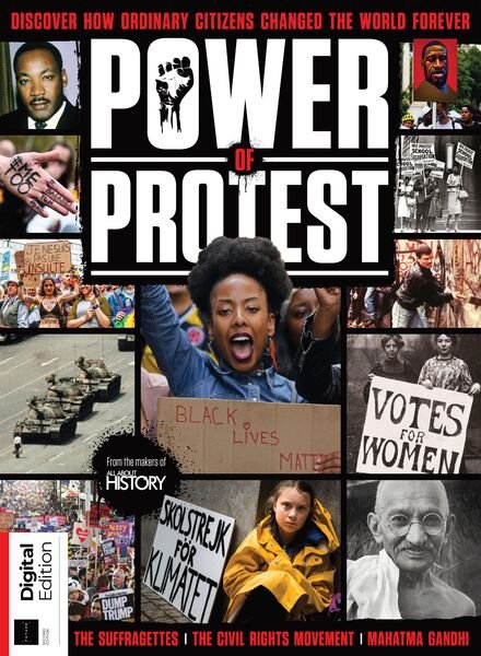 All About History Power of Protest – March 2021 Cover