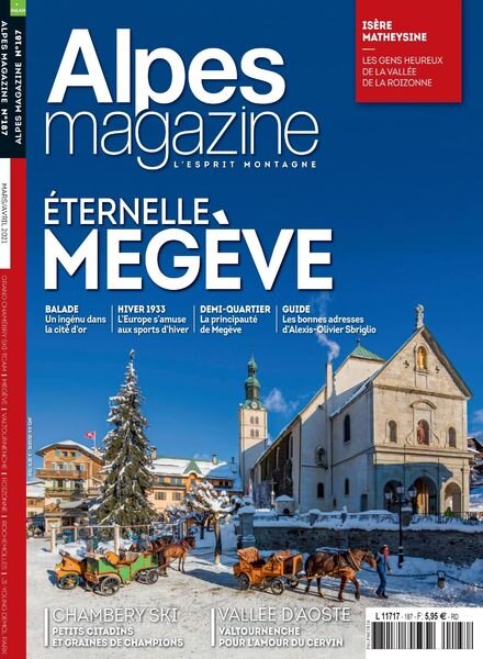 Alpes Magazine – Mars-Avril 2021 Cover