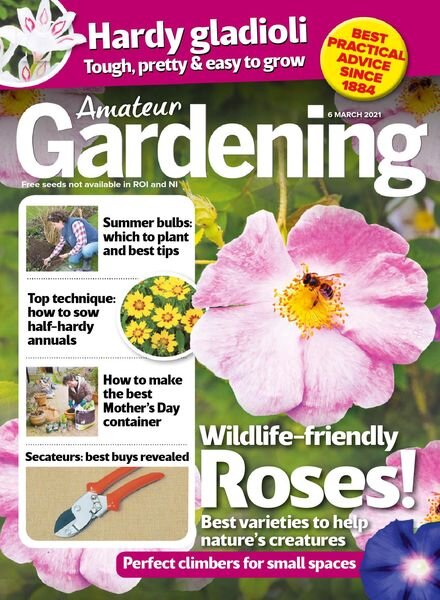 Amateur Gardening – 06 March 2021 Cover