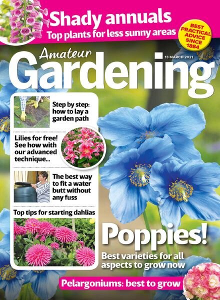 Amateur Gardening – 13 March 2021 Cover