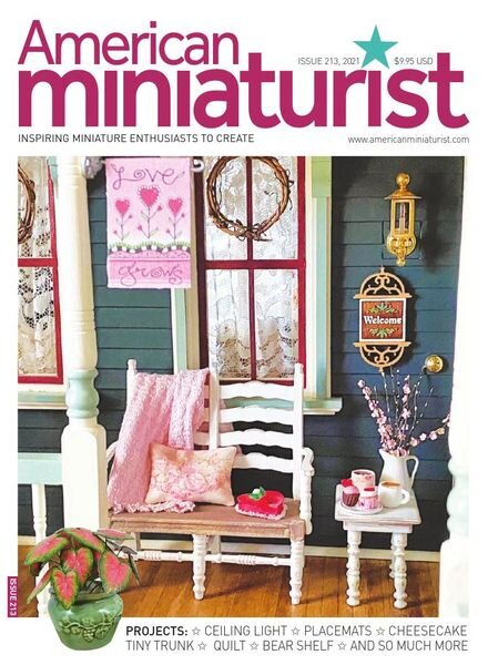 American Miniaturist – Issue 213 – February 2021 Cover
