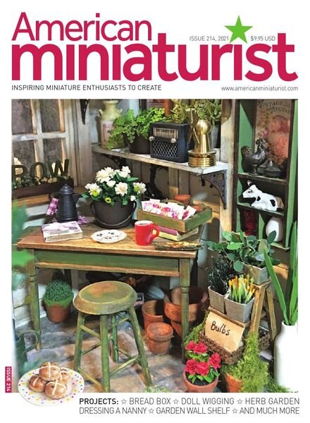 American Miniaturist – Issue 214 – March 2021 Cover