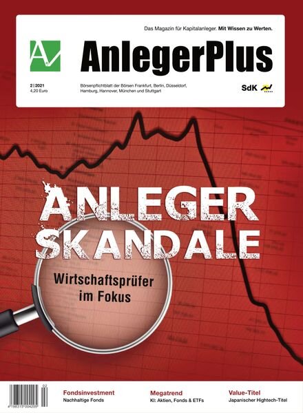 AnlegerPlus – Marz 2021 Cover