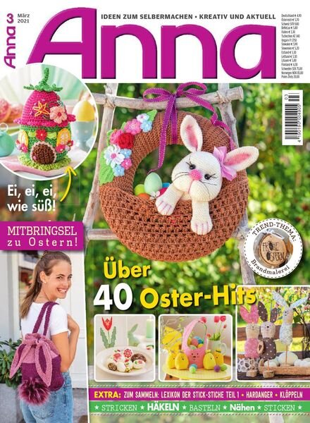 Anna Germany – Marz 2021 Cover