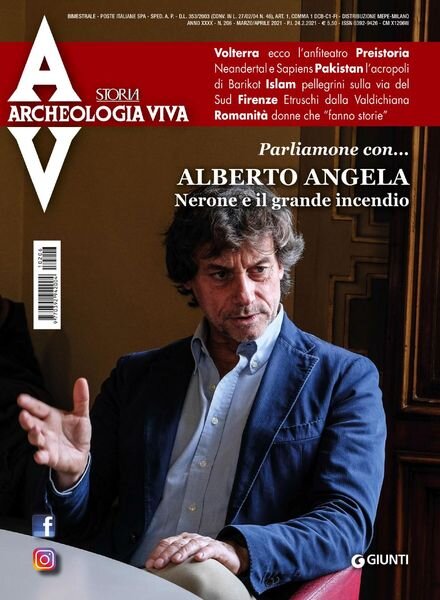 Archeologia Viva – Marzo-Aprile 2021 Cover